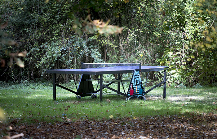 table ping-pong dans le parc